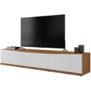 Ver imagem 1 de Rack Bancada para Tv 60 Pol 180cm 11082 Cedro Branco Dcasa