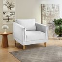 Ver imagem 1 de Poltrona para Sala de Estar Pés em Madeira Melina