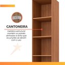 Ver imagem 7 de Armário de Cozinha Paneleiro 2 Portas Grécia Madeirado/off White