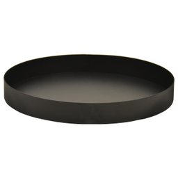 Mesa Lateral Redonda com Bandeja Apoio Sala Aço Collie 30x60 - 3