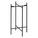 Ver imagem 4 de Mesa Lateral Redonda com Bandeja Apoio Sala Aço Collie 30x60