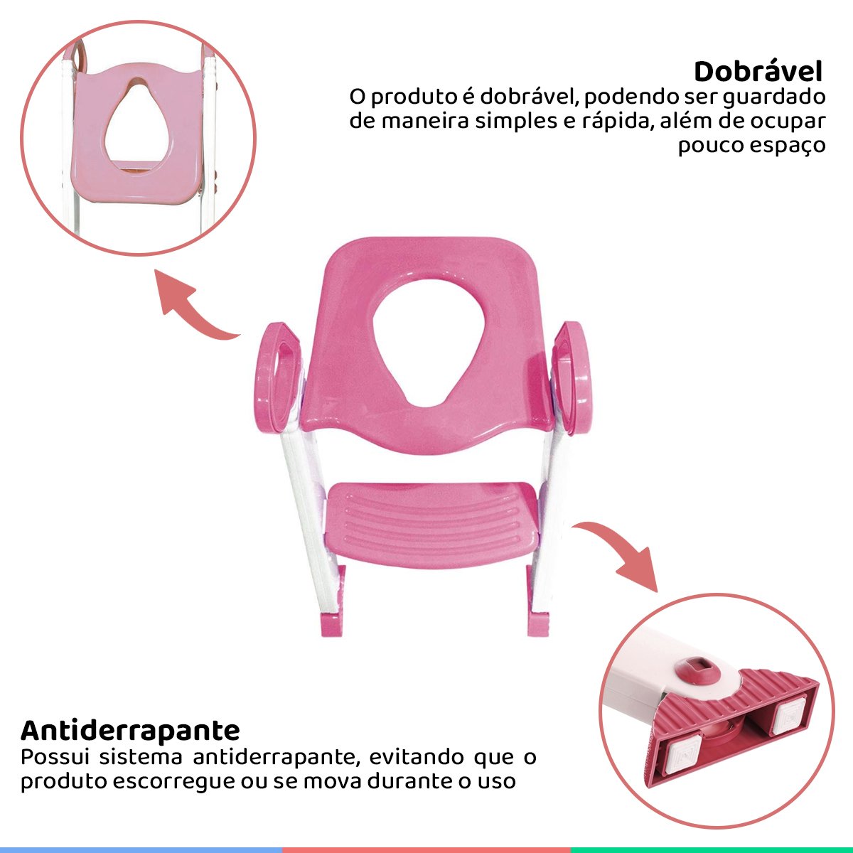 Vaso Sanitário de bebê para Crianças Portátil Moderno Estilo