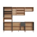 Ver imagem 4 de Conjunto de Cozinha Modulada Completa 5 Peças 280cm Isabelle Delmarco