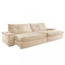 Ver imagem 2 de Sofá Apollo Linho 02 Módulos 100 Cm B25cm Meu Sofá Online A294 Linho Creme