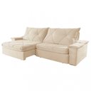 Ver imagem 3 de Sofá Apollo Linho 02 Módulos 100 Cm B25cm Meu Sofá Online A294 Linho Creme