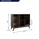 Ver imagem 4 de Buffet para Sala de Jantar 3 Portas França