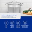Ver imagem 3 de Caldeirão Tramontina Professional Aço Inox 30cm 15,2 Litros