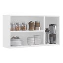 Ver imagem 2 de Armário Aéreo Para Lavanderia e Área de Serviço Itatiaia 3 Portas Florença Branco Neve