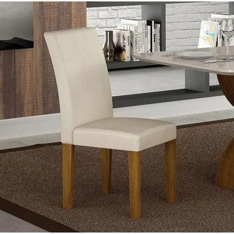 Cadeira para Mesa de Jantar 2 Unidades Napoli Mdf - Leifer