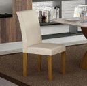 Ver imagem 1 de Cadeira para Mesa de Jantar 2 Unidades Napoli Mdf - Leifer