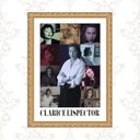 Ver imagem 2 de Quadro Moldura Dourada Clarisse Lispector 24x18cm:com Acetato