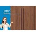 Ver imagem 4 de Guarda Roupa Casal 6 Portas (2 C/ Espelho) e 9 Gavetas C/ Pés Colombo 6.9 Jatoba/areia - Santos