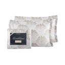 Ver imagem 2 de Kit Colcha Cobre Leito Casal 3pç Montblanc Folhagem Verde