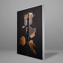 Ver imagem 3 de Quadro Decorativo Flower Rose Gold Paper Relevo