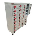 Ver imagem 2 de Armário para Celular 32 Portas Numerado 100x83x28 Cm com Chave