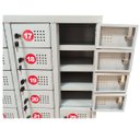 Ver imagem 6 de Armário para Celular 32 Portas Numerado 100x83x28 Cm com Chave