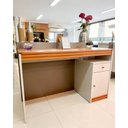 Ver imagem 1 de Escrivaninha 1 Porta 1 Gaveta - Sevilha-Off White - Mavau Móveis