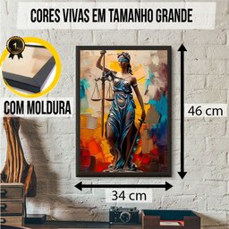 Quadro Decoração Elegante Recepção Escritorio Aconchegante - 4