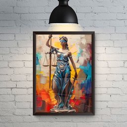 Quadro Decoração Elegante Recepção Escritorio Aconchegante - 6