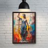 Quadro Decoração Elegante Recepção Escritorio Aconchegante - 6