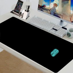 Mouse Pad Antiderrapante Couro Trabalho 70x30 + Porta Copo - 1