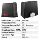 Ver imagem 2 de Motor P/ Portão Deslizante Dz Delta Flex 500 110V 3 m 10,5 s Venti-Delta