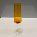 Ver imagem 5 de Jogo 2 Peças Taça de Vidro 210ml Âmbar 26x7x7cm Vinho Água Espumante Champagne