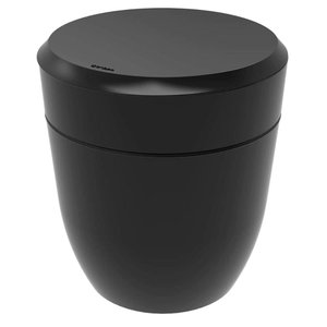 Lixeira Redonda Crippa com Aro Interno 25l Smart S Preto