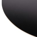 Ver imagem 2 de Mesa Saarinen Bistrô Fórmica Preta 70cm - Base Preta
