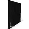 Cabeceira Box Queen Carrara - 160cm JLA Móveis Suede Preto - 3