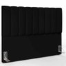 Cabeceira Box Queen Carrara - 160cm JLA Móveis Suede Preto - 2