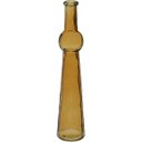Ver imagem 1 de Vaso Decorativo de Vidro Laranja 30x6x6cm Enfeite Sala Mesa Estante Aparador
