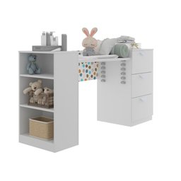 Trocador De Bebê Ou Escrivaninha Infantil Regulável Be Mobiliário - 6