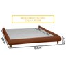 Base Cama Box Quarto de Casal 153cm Orgânica Napoli Bouclê Terracota - 4