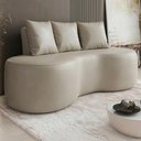 Ver imagem 2 de Sofa 2 Lugares Organico Ibiza 160 Cm Corino Cobalto Vazzano