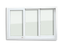 Ver imagem 1 de Janela PVC 3F. 100 x 150 V.Liso Brimak