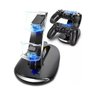 Base Carregador Duplo Controle Ps4 Dock Charge - 1