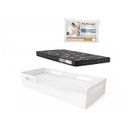 Ver imagem 1 de Cama Montessoriana Solteiro Princesa Menino/menina com Travesseiro e Colchão D23 Black
