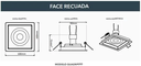 Ver imagem 2 de Spot Embutir MR16 Quadrdo Preto Recuado - SaveEnergy