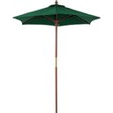 Ver imagem 1 de Ombrelone Tramontina Em Madeira E Poliéster Verde Sem Base 1,8 M Tramontina