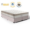 Ver imagem 3 de Cama Box com Colchão de Molas Ensacadas Pillow In Anjos Premium Dream Queen 158cm