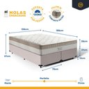 Ver imagem 4 de Cama Box com Colchão de Molas Ensacadas Pillow In Anjos Premium Dream Queen 158cm
