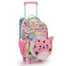 Kit Mochila Rodinha Infantil Menina Squase Cute Super Fofa Lançamento - 2