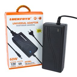 Fonte de Alimentação Eletrônica Dc 5a 12v 60w Ac 100-220v - 2