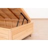 Cama Box Baú Rústica Solteiro Serenelife - Natural - 5