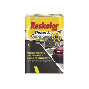 Tinta para Piso Vermelho Segurança Acetinado 18l | Resicolor