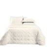 Colcha Queen 3 Peças Cobre Leito Micropercal 300 Fios Aveline:off White - 6