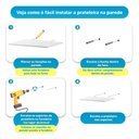 Ver imagem 2 de Prateleira U 40 X 10cm Branco Suporte Invisivel