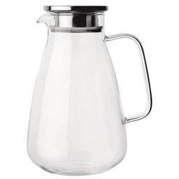 JARRA TWINKLE EM VIDRO BOROSSILICATO COM TAMPA EM AÇO INOX 2,2L - DYNASTY - 1