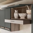 Ver imagem 5 de Armario de Cozinha Lemon com 8 Portas 222 Cm Carvalho Nature/chumbo